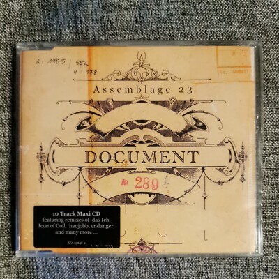 Assemblage 23 I Document I CD I gut 