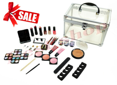  CC221 Carry All Trunk Professional Makeup Kit Pedicure, Manicure Gift Set
