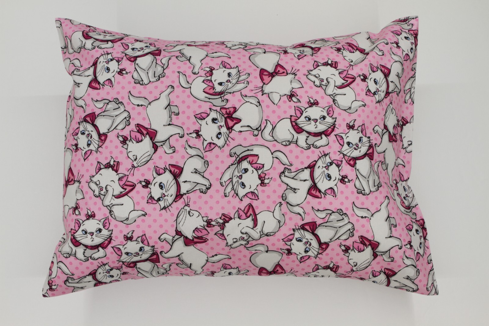 Travel Pillow Case-Cotton- Cats- Toddlers Pillow Case MORE SIZES AVAILABLE-image
