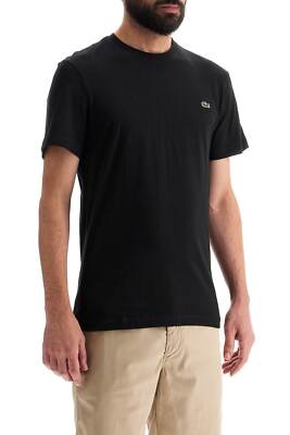 T-shirt with logo patch LACOSTE Men LACOSTE TH2038 31 BLACK