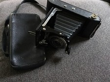 VINTAGE AGFA PD 16 READYSET FOLDING CAMERA, W/leather Case Fantastic Condition