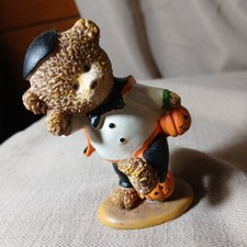 halloween teddy bear figurines
