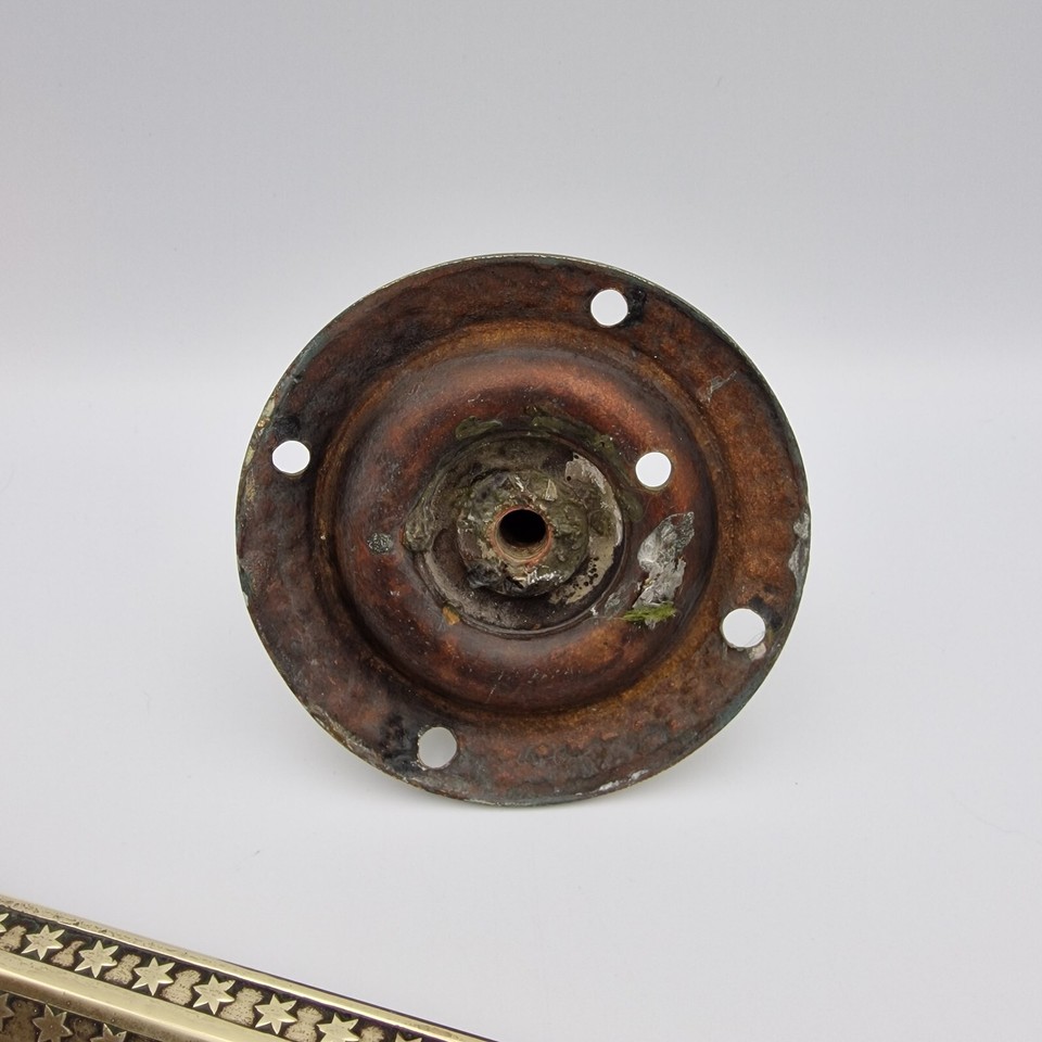 Antique Brass Gas Wall Light Lamps Sconces Embossed Victorian Lighting