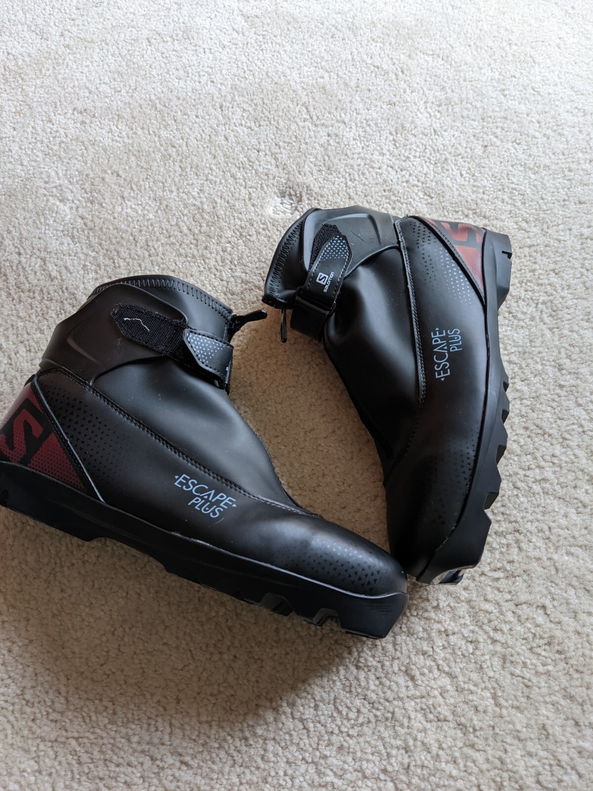 Stivali nordici classici da uomo Euc Salomon Escape Plus Prolink taglia 10