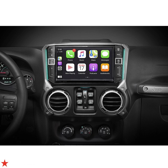 ALPINE X409WRAJK 9” RESTYLE APPLE CARPLAY SELECT JEEP WRANGLER JK