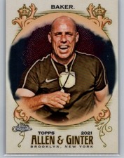 2021 Topps Allen & Ginter Chrome #232 Simon Baker Soccer Coach