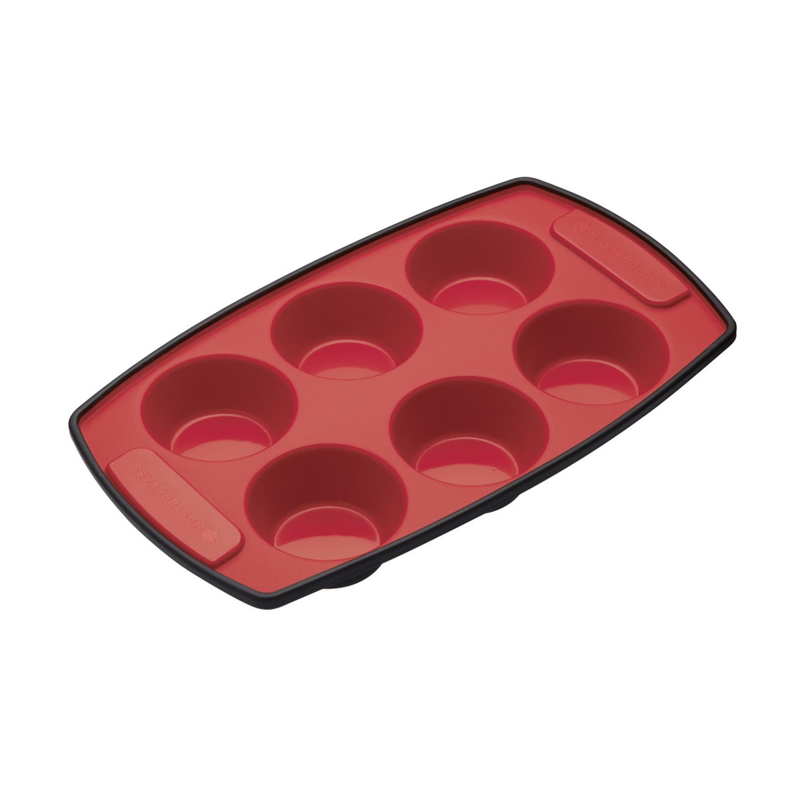 MasterClass Smart Silicone Flexible 6 Hole Baking Pan