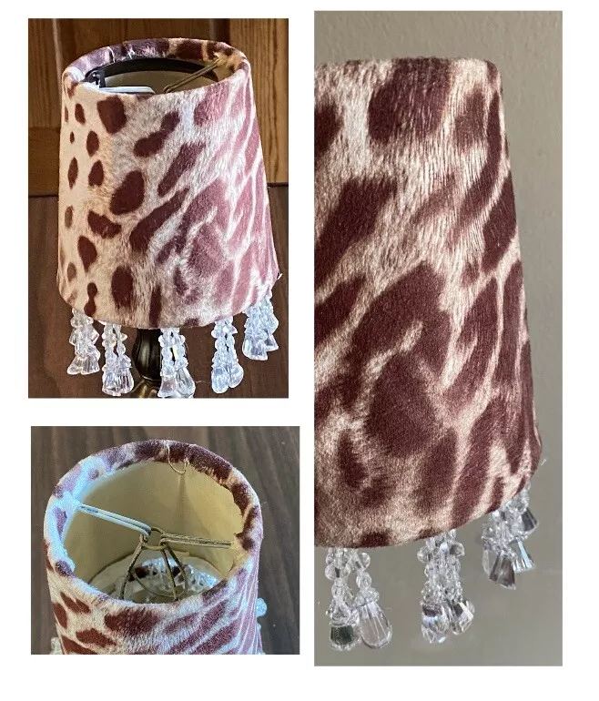 Vintage mini lamp on sale shades