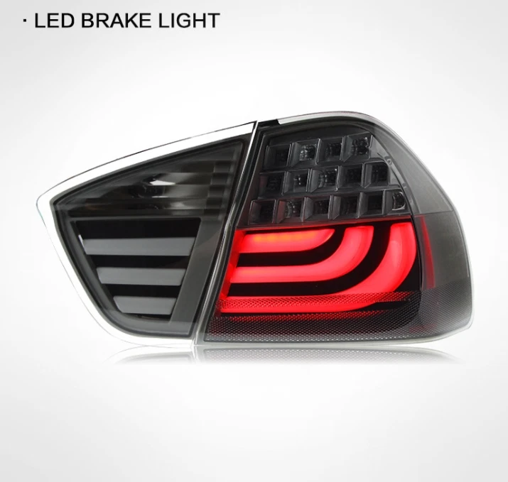 Luces traseras E90 modificadas 4 piezas para BMW Serie 3 2009-2012 Foto 4 de 4