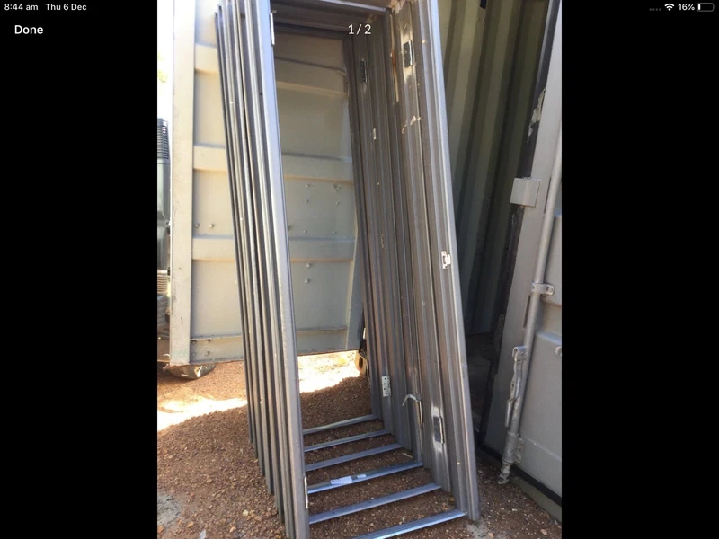4 X Metal Door Frames Bathroom And Toilet Building Materials 4 X Metal Door Frames Bathroom And Toilet