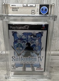 Suikoden IV 4 9.8 A Sony PlayStation 2 PS2 1st Print PROMO WATA NOT VGA CGC