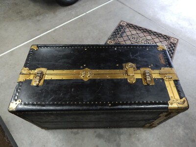 Vintage Early 1900's Mendel-Trunx Wardrobe Style Steamer Trunk | eBay
