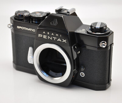 Asahi Pentax Spotmatic SPII Vintage Camera Body Black - Mint - Collector's Item