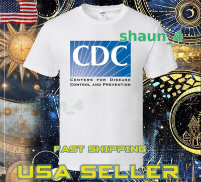 NEW SHIRT CDC CENTERS FOR DISEASE CONTROL AND LOGO T-SHIRT FUNNY SIZE S TO 5XL