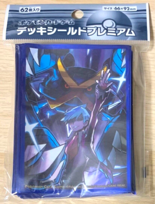 Pokemon Official Deck Shield Steven & Mega Metagross 62 Sleeves