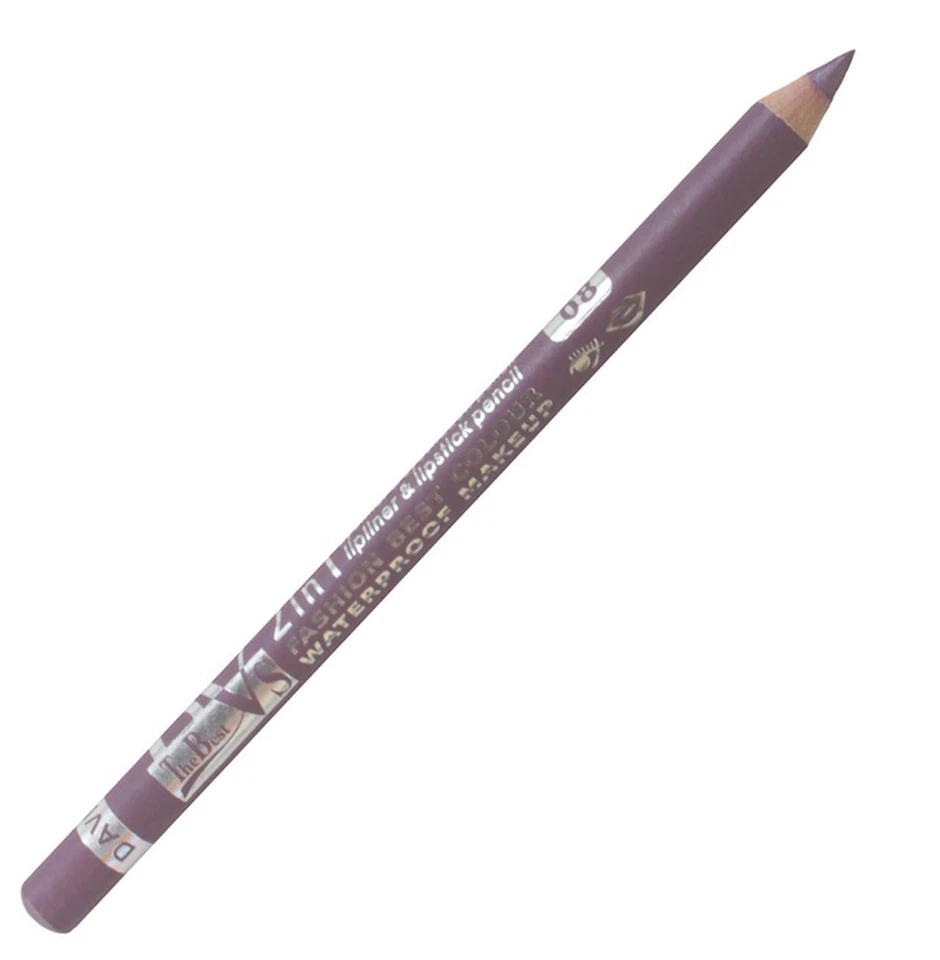 Crayon yeux 2 en 1 - contour des yeux et lèvres - lilas nacré (08) Waterproof - Photo 1/1