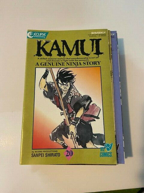 Anime and Manga Comics Kamui #16 Eclipse Comics Sanpei Shirato