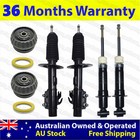 Front + Rear Gas Strut Shock Absorber Strut Mount Commodore VE SS SSV SV6 V6 V8