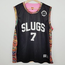 SLUGS Mens Size L Basketball 7 CASH Jersey