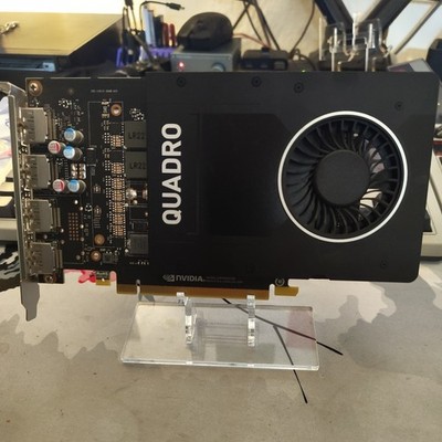 NVIDIA Quadro P2000 5GB GDDR5 Grafikkarte, PCIe 3.0, DisplayPort, 4K 