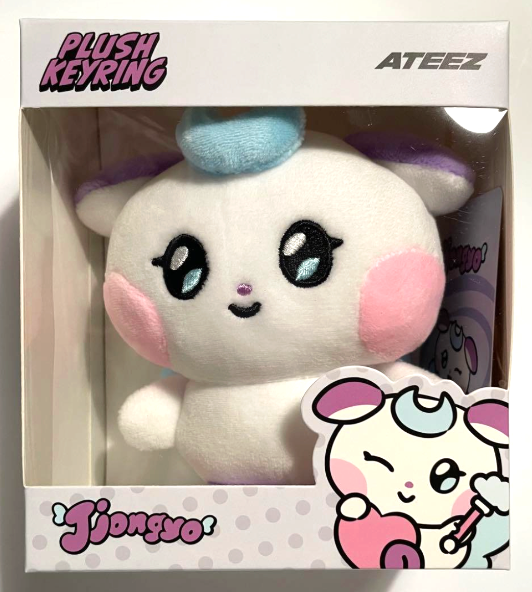 ATEEZ エイティーズ　ジョンホ　プラッシュドール　ぬいぐるみ ATEEZ JONGHO MIGHTEEZ PLUSH KEYRING Jjongyo Plush Doll Mascot +