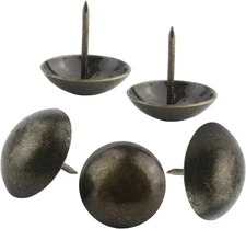 50PCS Round Large-Headed Nail/Antique Upholstery Nails/Furniture Tacks 1" Diamet