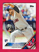 SHAWN MORIMANDO 2016 Topps Update Series RC ROOKIE CARD US-85 Cleveland Indians