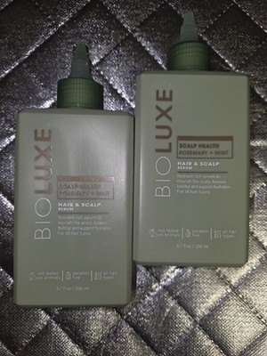 BioLuxe Scalp Health Rosemary + Mint Hair & Scalp Serum 6.7 Fl Oz 