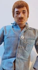 Vintage 1964 GI Joe Action Team Flocked Hair & Beard, Redhead, Scar, 12" Figure