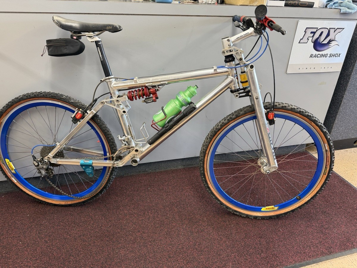 1998 Answer Manitou vintage MTB,Girvin Fork, 26” Wheels,alum,Med W