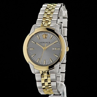 VERSACE V-URBAN Herren-Armbanduhr Edelstahl bicolor VELQ00519 NEU!!!