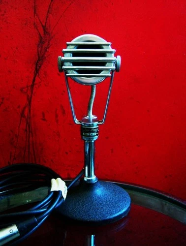 Vintage RARE 1940's Electro Voice 640 dynamic microphone w cable Hi Z 630 664