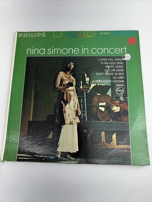 NINA SIMONE In Concert LP - Philips PHS 600-135