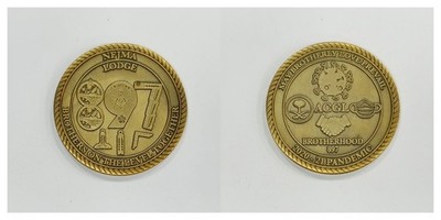 Nejma Lodge 897 ACGLO 2020-21 Pandemic Challenge Coin 2#1