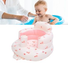 Baby Inflatable Seat with Air Pump Back Support Sofa Sitting Up Inflatable Chair