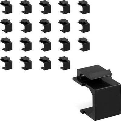 20x Keystone Modul Blindabdeckung Keystone Buchse Einsätze Set Buchsenabdeckung