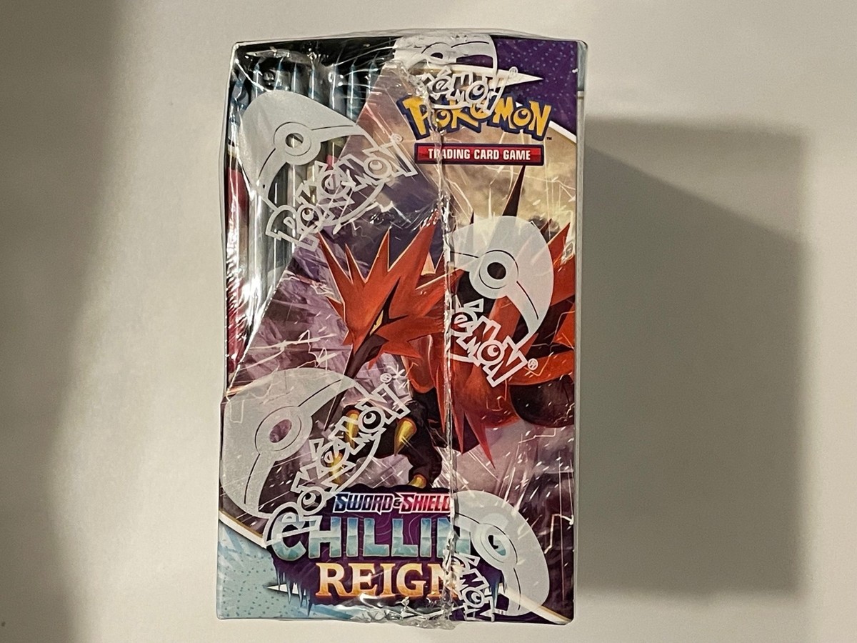 Pokmon TCG Sword & Shield - Chilling Reign Booster Display Box for sale online | eBay Pokmon TCG Sword & Shield - Chilling Reign Booster Display Box for sale online | eBay