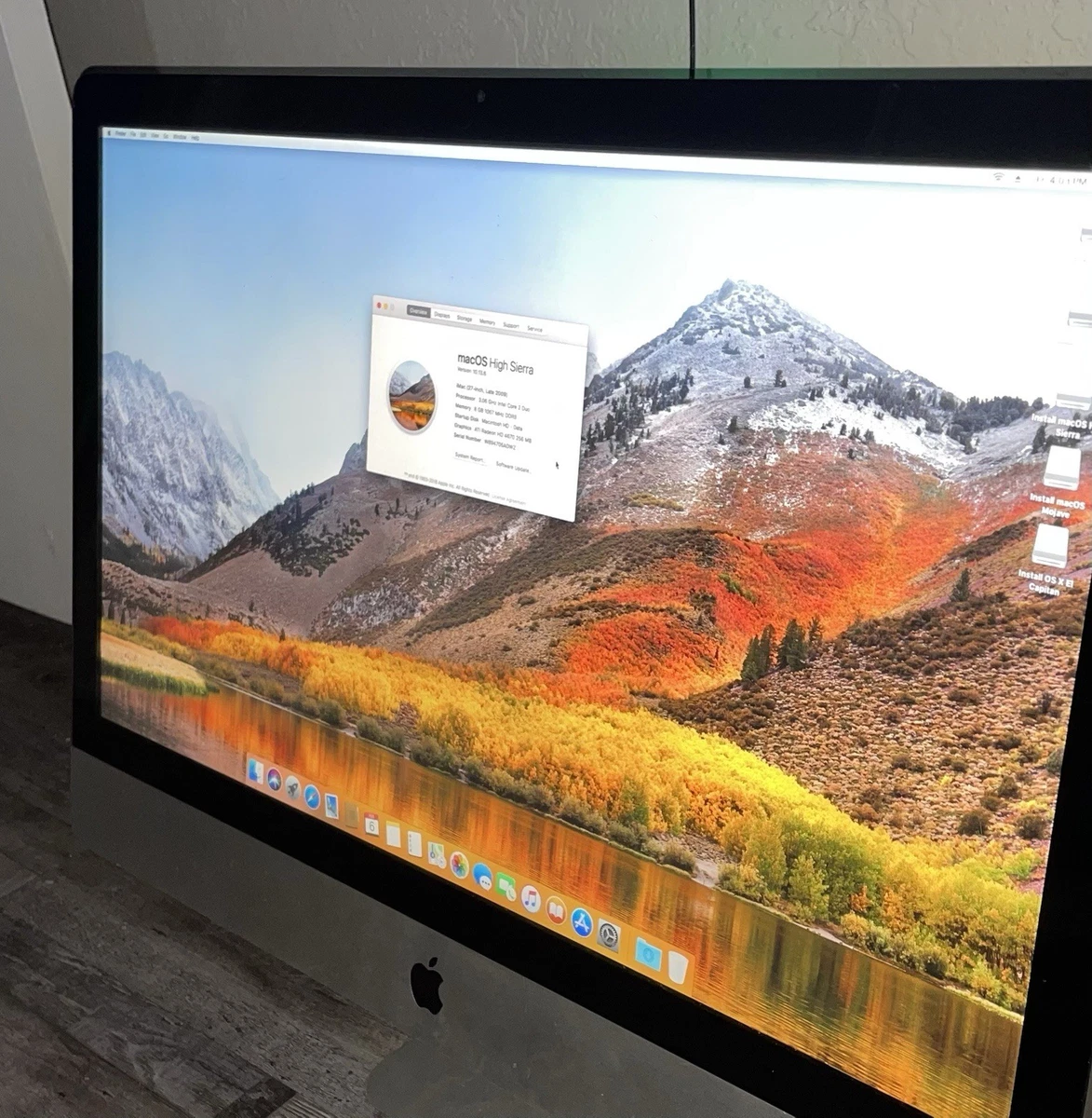 Imac 27 Late 2009 for sale - eBay