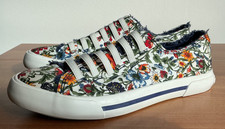Rocket Dog Women’s Plimsoles Shoes Sneakers UK 6 Floral Pattern Multicoloured