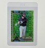 Troy Johnston 2026 Topps Series 1 #317 Holiday Green Leaf Foil Miami Marlins RC