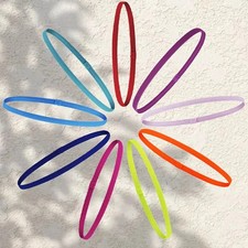 5/15Pcs Candy Color Women Men Yoga Hair Bands Sports Headband Girls Sport Anti-s