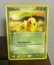 Chikorita 55/101 EX Hidden Legends Common Regular English Basic HP 50 on eBay