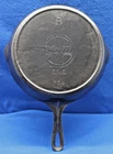 GRISWOLD SLANT LOGO No. 8 CAST IRON SKILLET FIRE RING 704 N