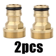 Brass Tap Adapters Universal Faucet Tap Connector Hose Adapters  Bathroom