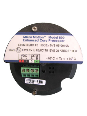 Micro Motion Type 800 V3.7 Mfg 2012 Enhanced Core Processor L21