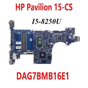 For HP Pavilion 15-CS Laptop Motherboard DAG7BMB16E1 i5-8250U N17S-G1-A1 Tested
