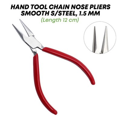 Chain Nose Pliers Serrated Jaws Stainless Steel Surgical Tool - Premium Quality