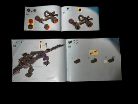 LEGO Ninjago 70725 Nindroid MechDragon &ndash; Instruction Manuals 