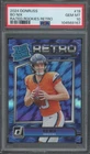 2024 Donruss Optic Rated Rookie Retro #19 Bo Nix RC Gem Mint PSA 10