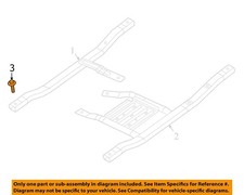 CHRYSLER OEM 20-25 Gladiator Fuel System Components-Skid Plate Screw 6104446AA